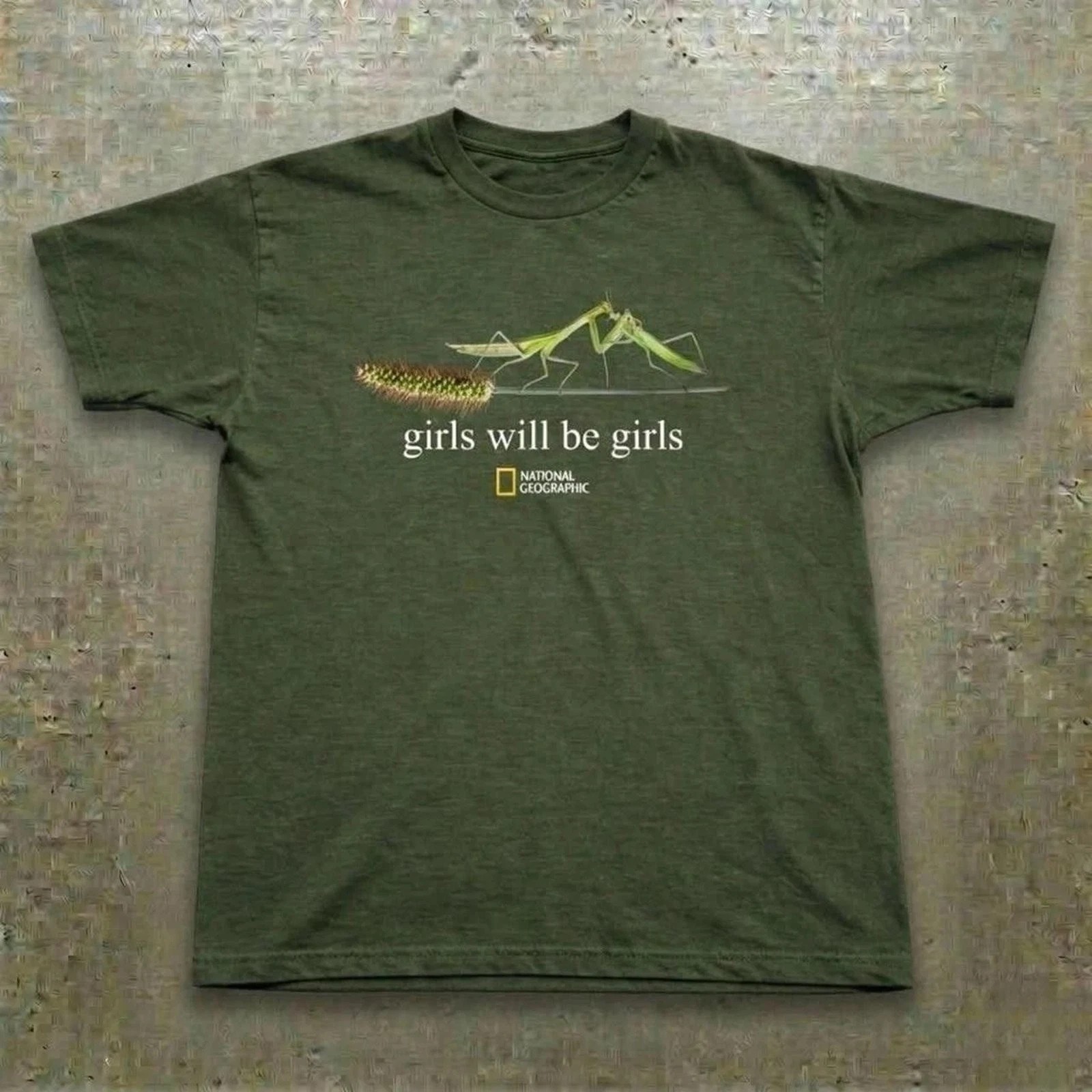 National Geo Girls Will Be Girls Praying Manti T-Shirt