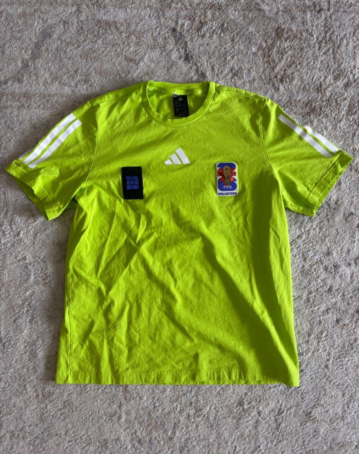 Adidas Men’s FIFA Volunteer 2026 T-Shirt (size large)