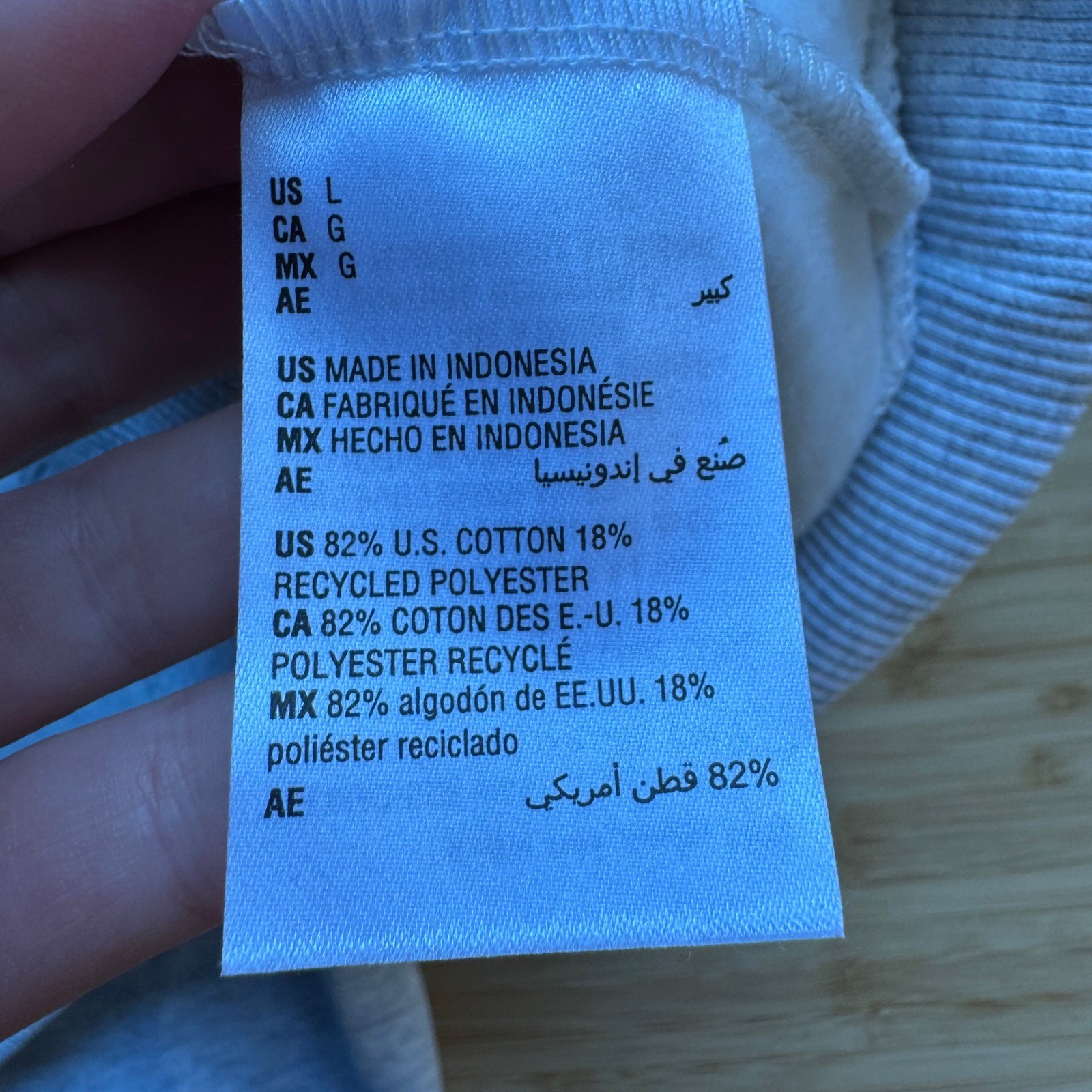 Mode of One Men Front-Zip Hoodie Whispy Grey Heather Fleece 100198150MN L NEW