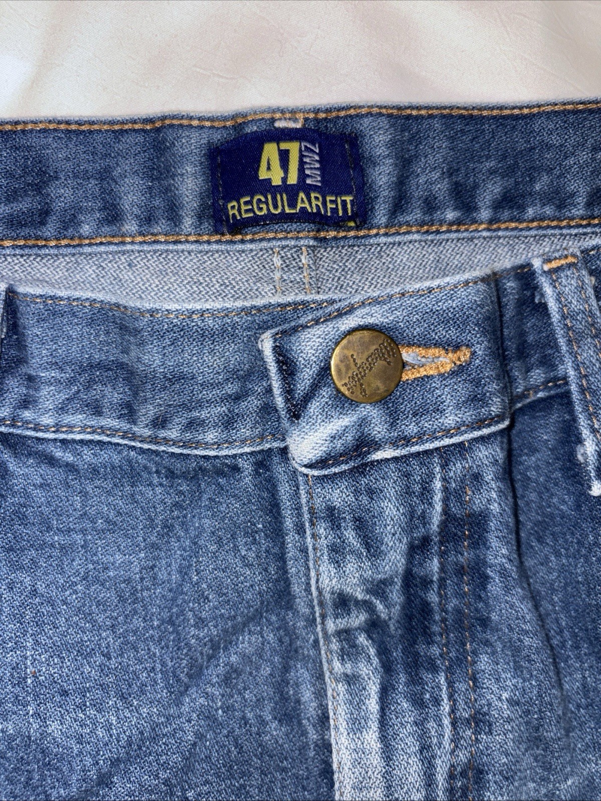 Wrangler 47MWZ Premium Cowboy Cut Dark Regular Fit Jeans 33×34 New No Tags