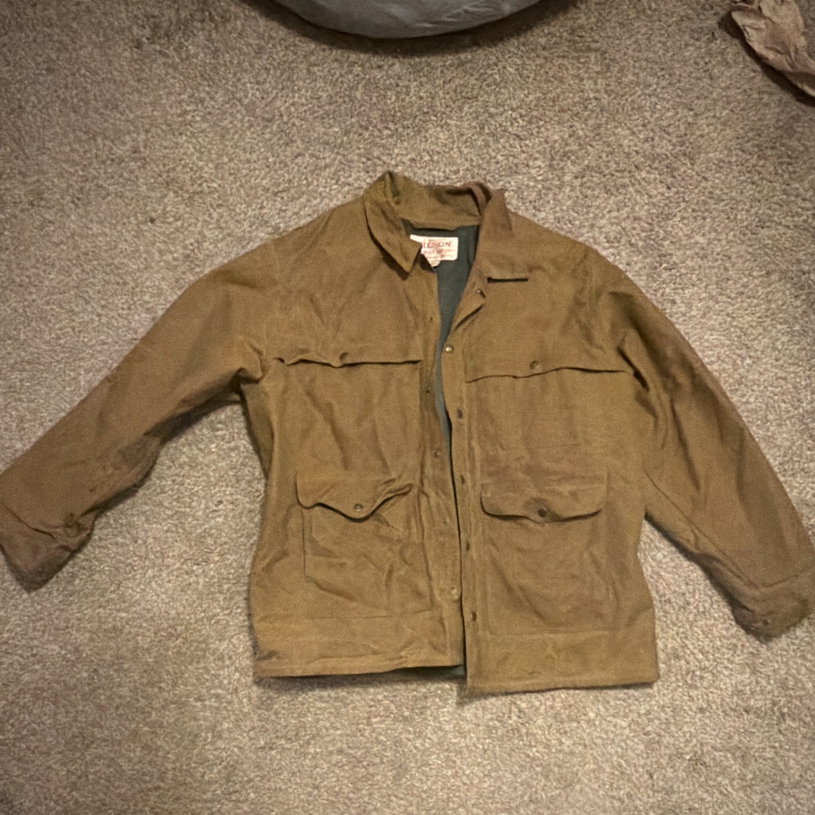 Filson/ LINED TIN CLOTH CRUISER JACKET XXL