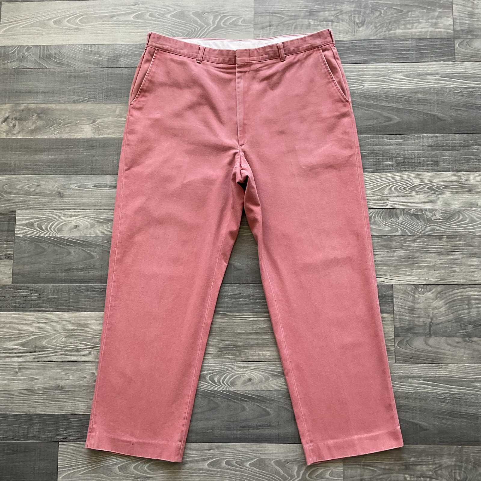 VTG Puritan Cape Cod Pants Mens 38×30 Regatta Reds Nantucket Nautical Preppy USA
