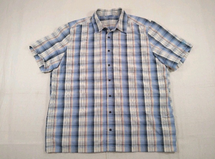 5.11 Tactical Classic Covert Shirt Men’s L Blue Plaid Short Sleeve RAPIDraw NRA