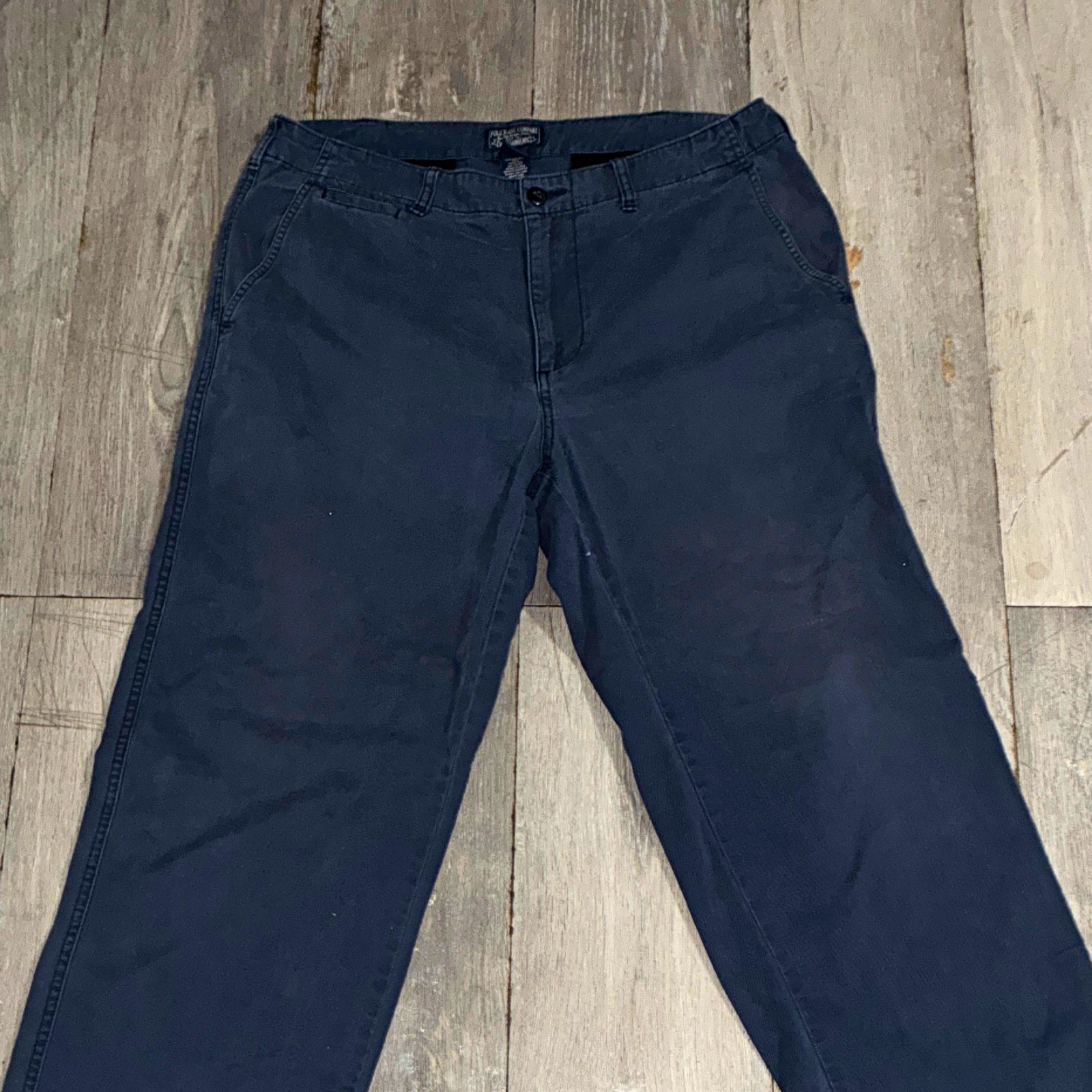 Polo Jeans Company Men’s Blue Chino Pants Cotton Denim 34W