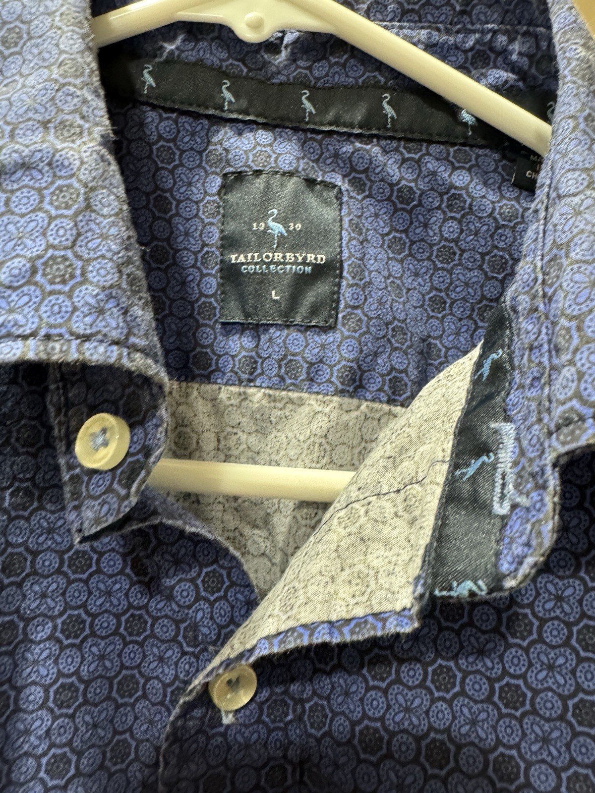 Men’s Large Shirt Lot 3 Nautica TailorByrd Long Sleeve Button Down