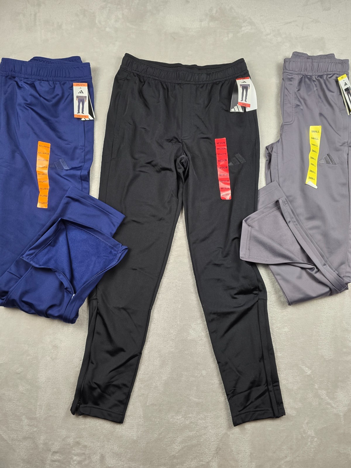 Adidas Tricot Track Pants Mens Zip Pocket Ankle Zip Athleisure Pick Color Size