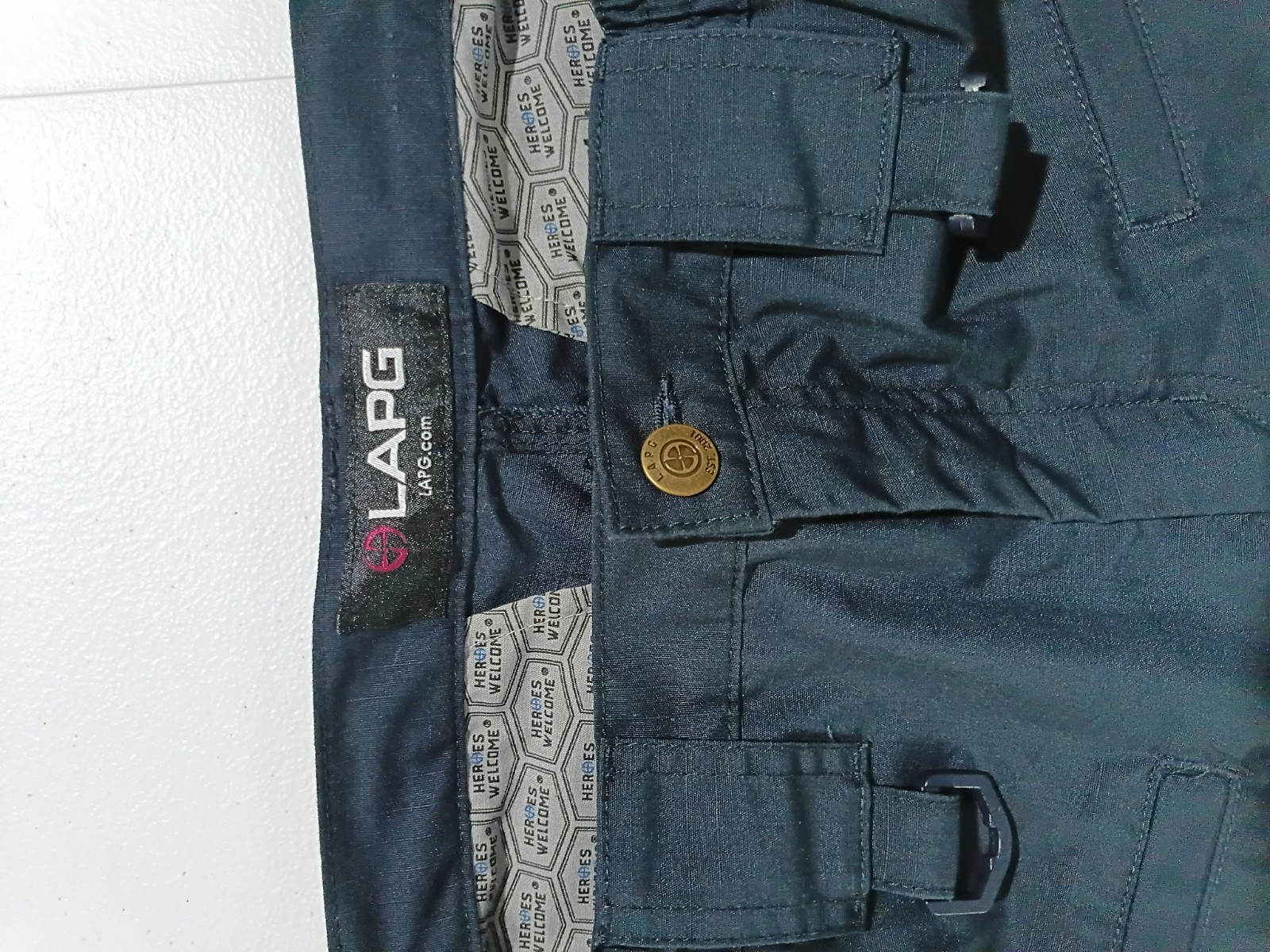 LAPG Tactical Pants 30×30 Expandable Waist Multi Pocket Ripstop