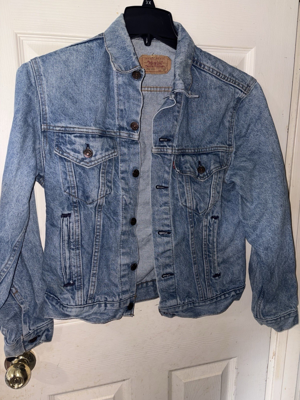 Vintage Levi’s 70506-0214 Type III Trucker Jacket USA Made 1987 Size 40 R