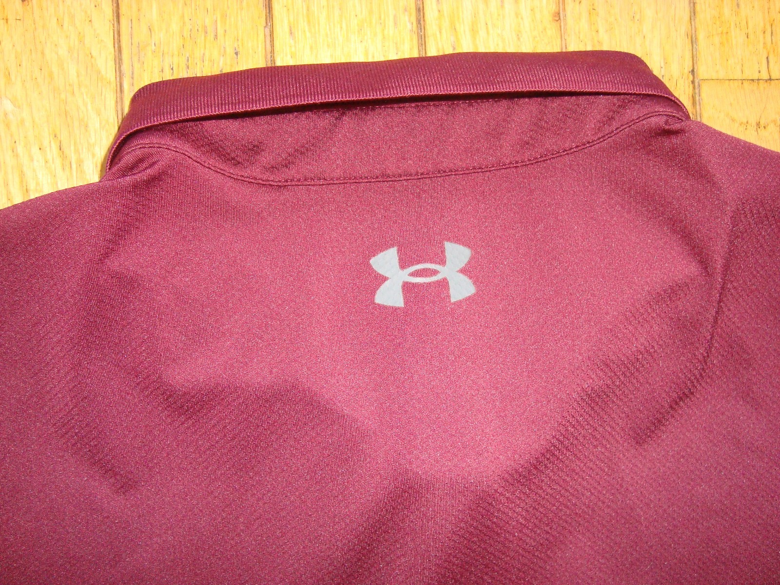 UNDER ARMOUR THE PERFORMANCE POLO PLUM COLOR SHIRT MENS SIZE 3XLT HARDLY WORN!