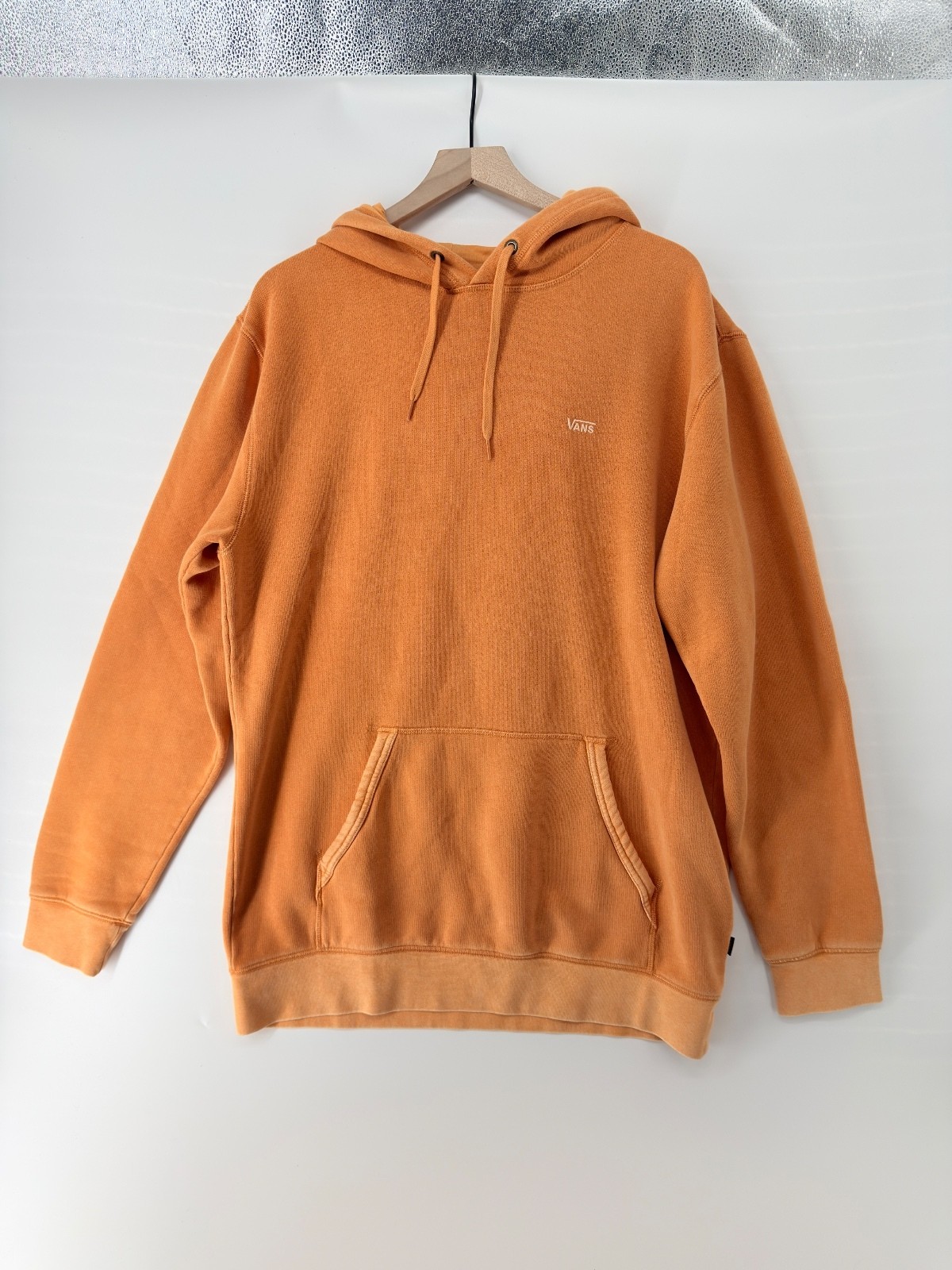 Vans Pullover Hoodie | Men’s XL | Burnt Orange | Preloved | Y2K Skate Style