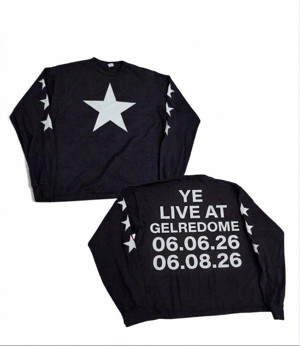 Kanye West YE LIVE AT GELREDOME BULLY Merch S-3XL