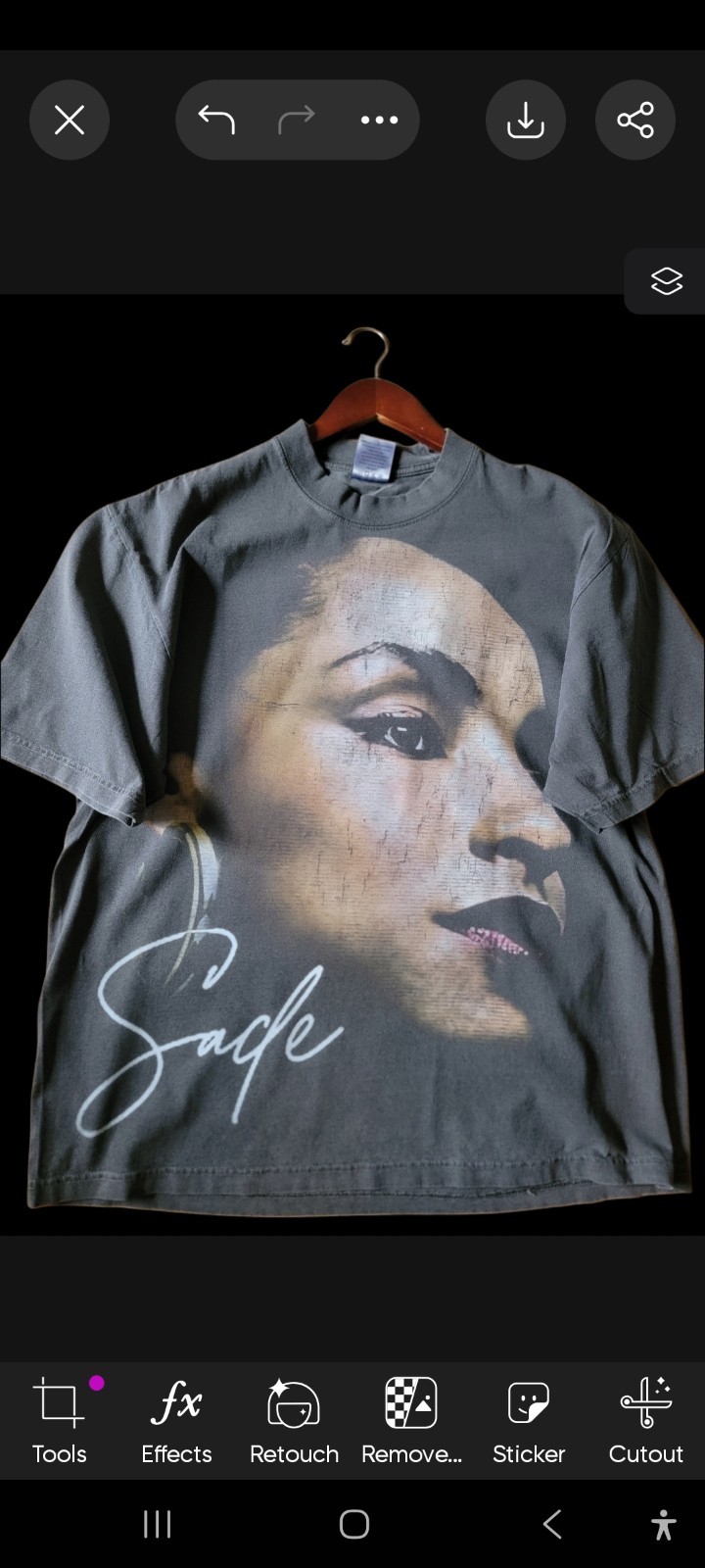 SADE ON A SHAKA HEAVYWEIGHT GARMET SHIRT “MODERN”