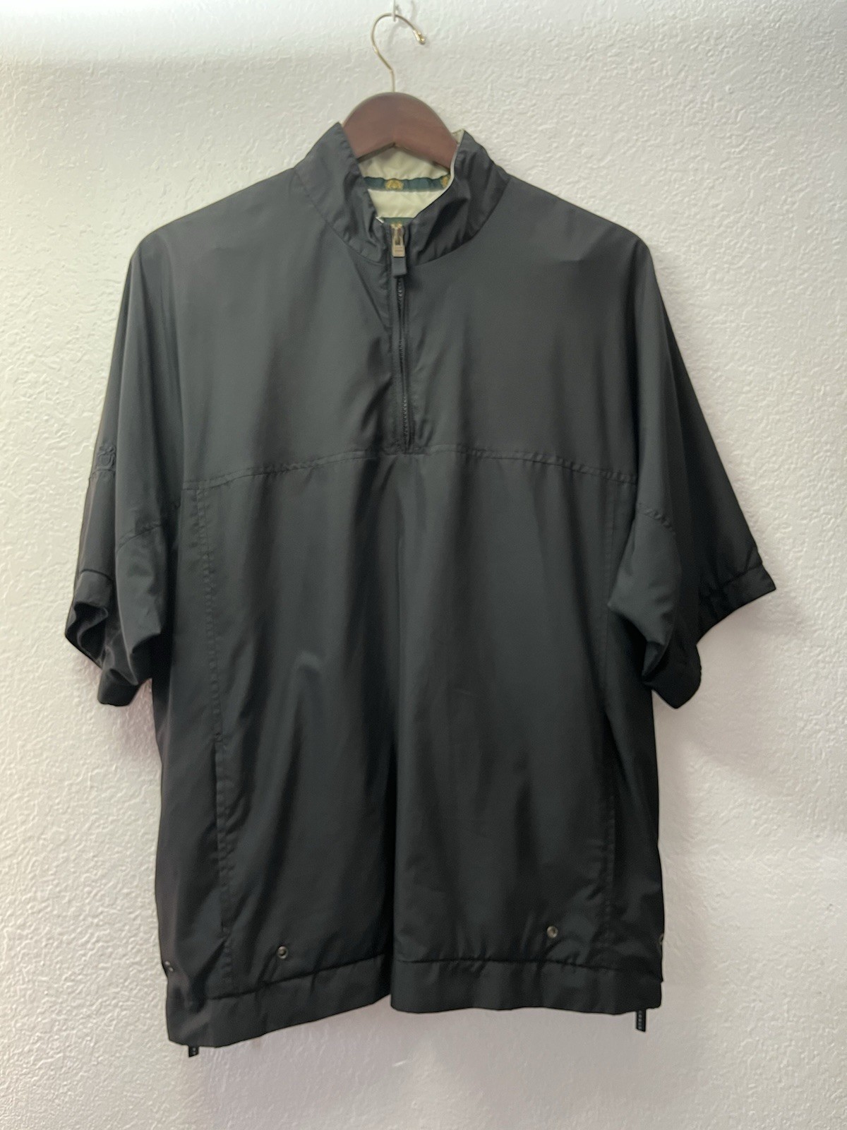 Tourney MacGregor Golf Men’s Medium 1/4 Zip Waterproof Pullover Breathable