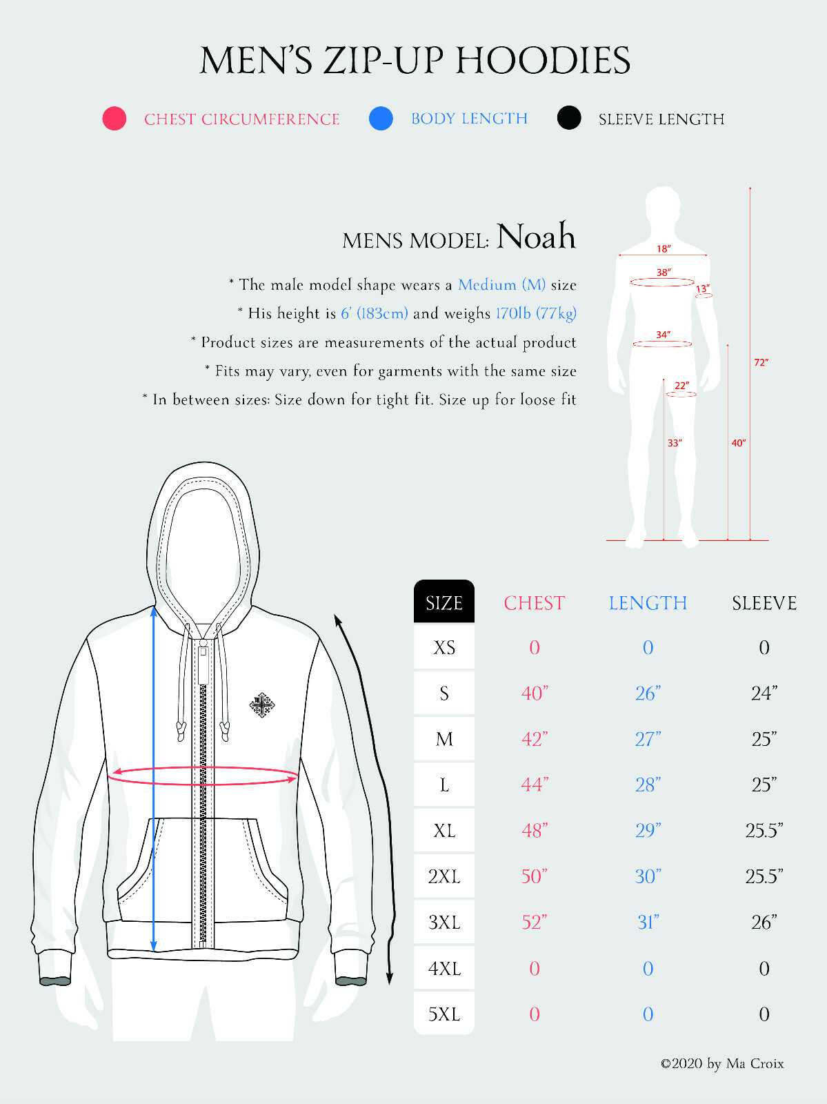 Mens Full Zip Up Hoodie Jacket Solid Hooded Zipper Sweatshirt Cotton Unisex