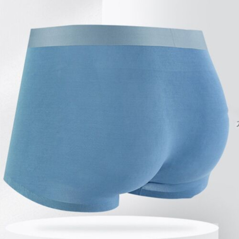 Modal Boxer Briefs Underpants Underwear 3D Latex Pouch Boxer Briefs Men Panties
