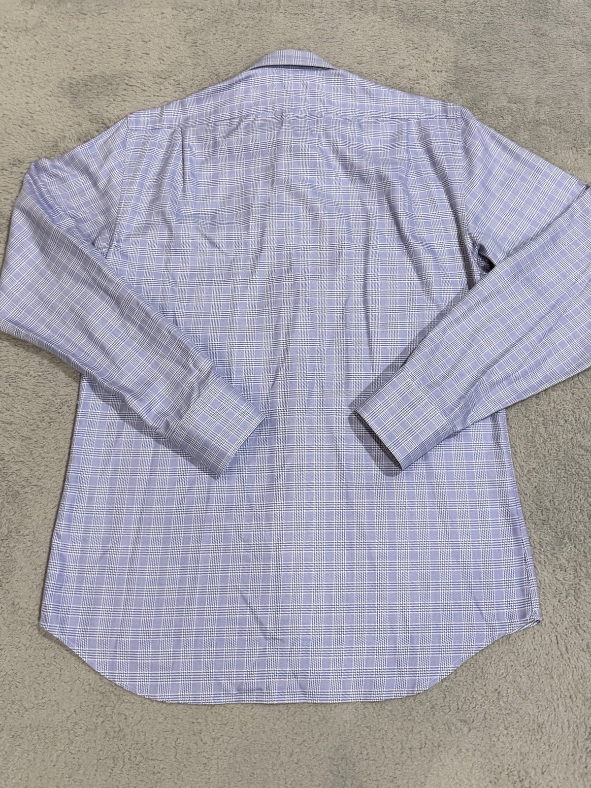 Stenstroms 40 Cutaway Collar Micro Houndstooth Twofold Super Cotton Dress Shirt