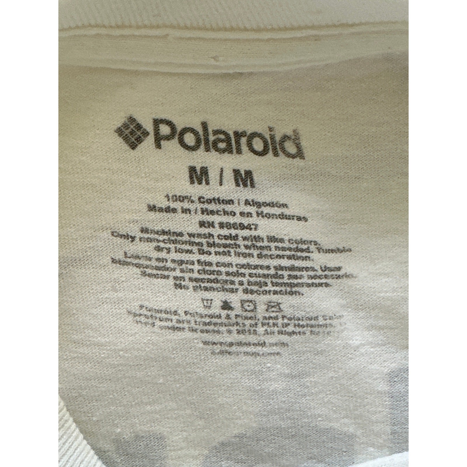 Polaroid Long Sleeve T-Shirt M Polaroid Camera Direction Shirt Casual Streetwear