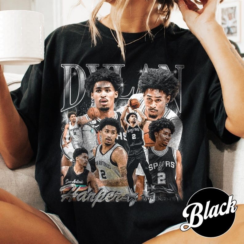Vintage Dylan Harper Basketball Bootleg Rap Shirt