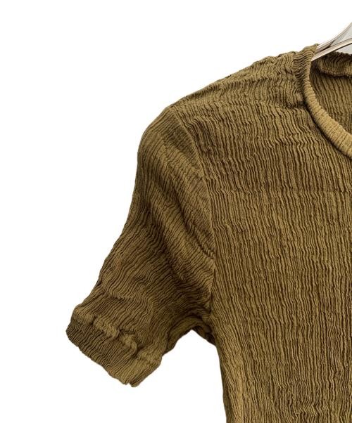 Issey Miyake Khaki Short Sleeve T-Shirt, Women’s, Size Unknown