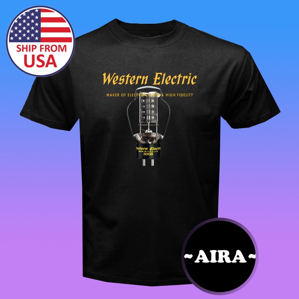 Western Electric 300B Vacuum Tube Men’s Black Size S-5XL