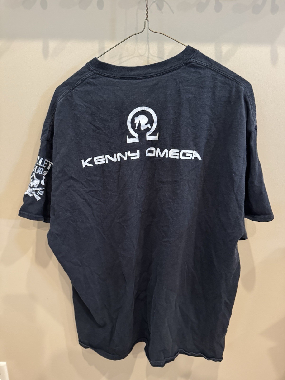 Bullet Club Kenny Omega The Cleaner Pro Wrestling Tees Black XL