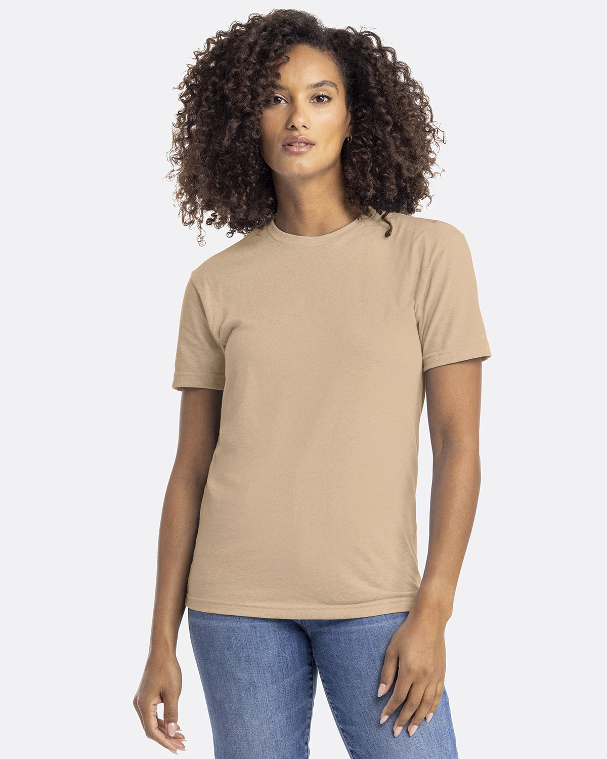 2 Pack Of Next Level Apparel Unisex CVC Crewneck Stylish T Shirt T-Shirt N6210