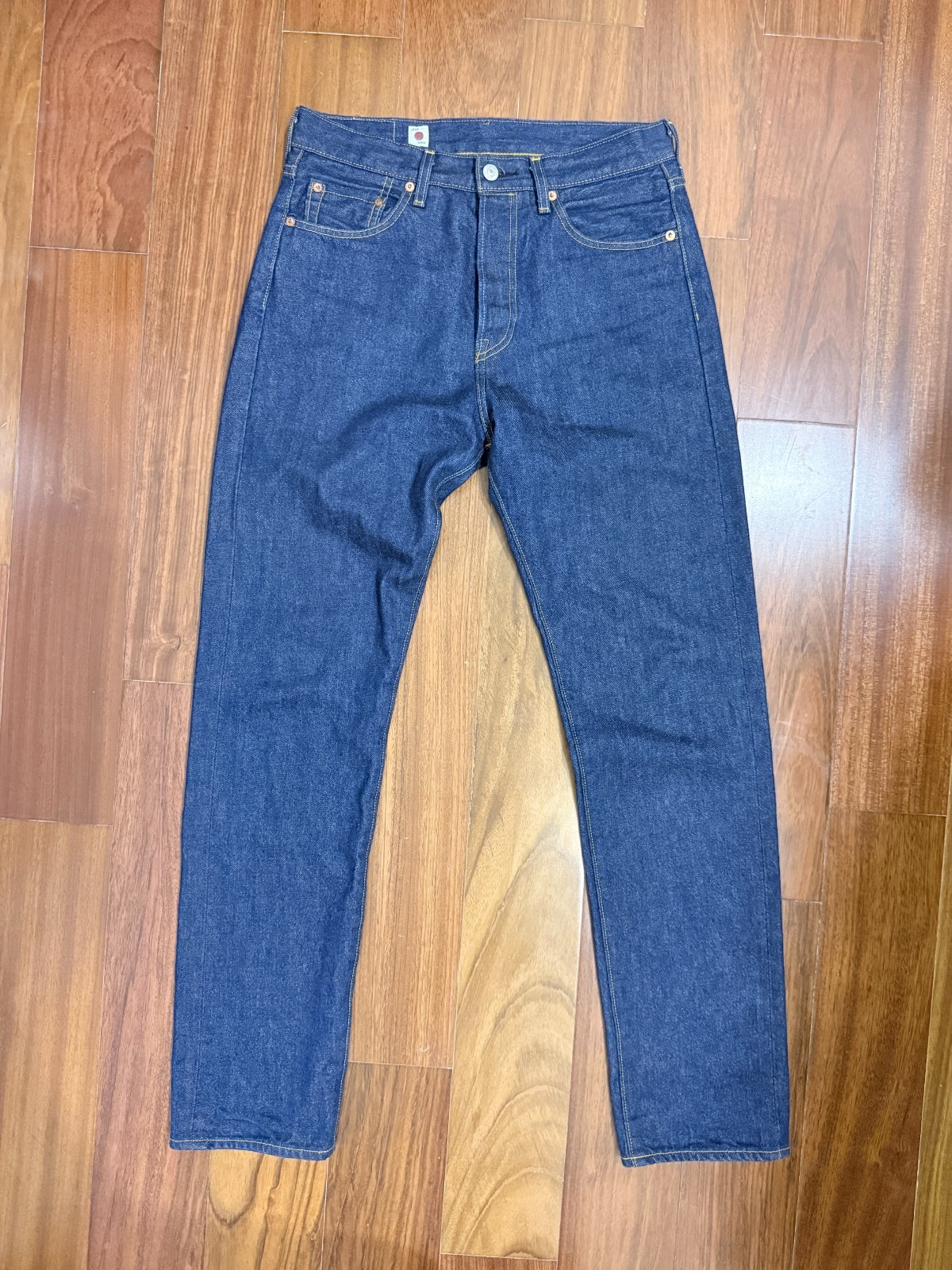 Levis Blue Tag Made in Japan 501 Exclusive Selvedge Denim Blue