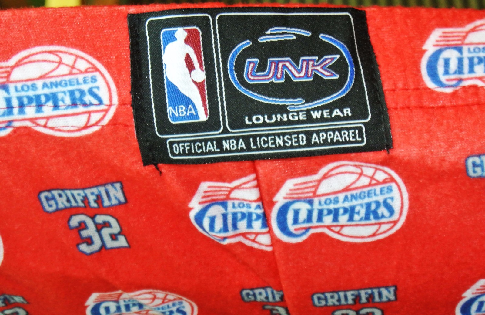 LA Clippers Men’s Pajama Lounge Pants Small Medium Large NBA Griffin 32 MSRP$20