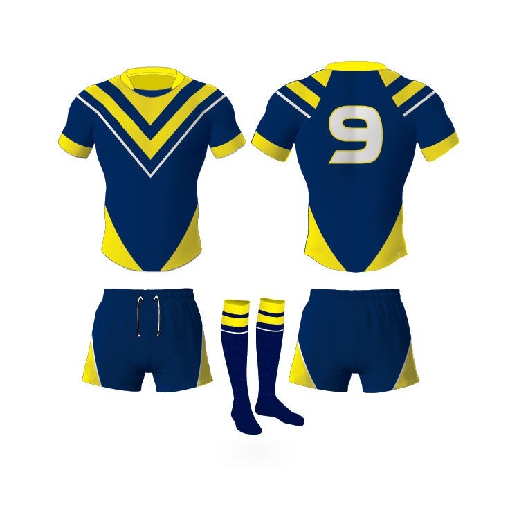 ODM OEM Custom Football Jersey Breathable Quick Dry Sports Wear Sublimation Kit