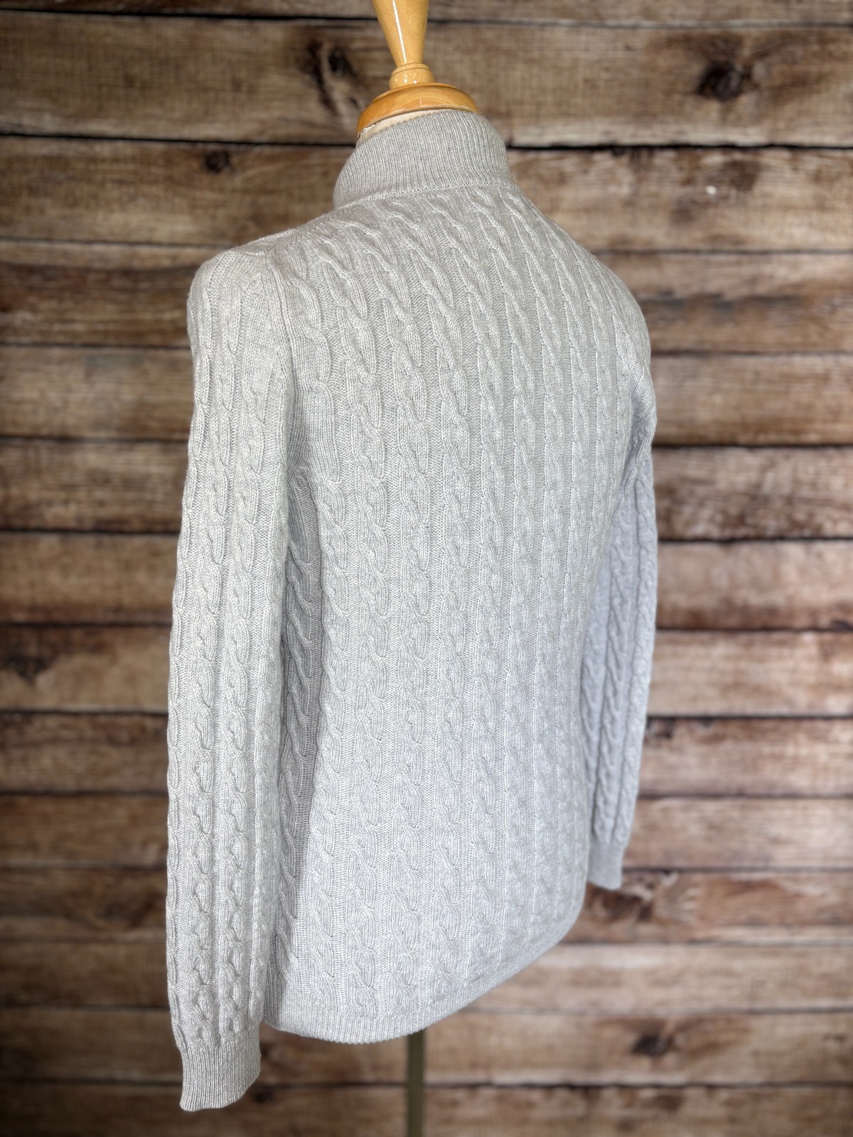 $4200 NWT Kiton 100% Cashmere Full Zip Cardigan Sweater Size M bs77
