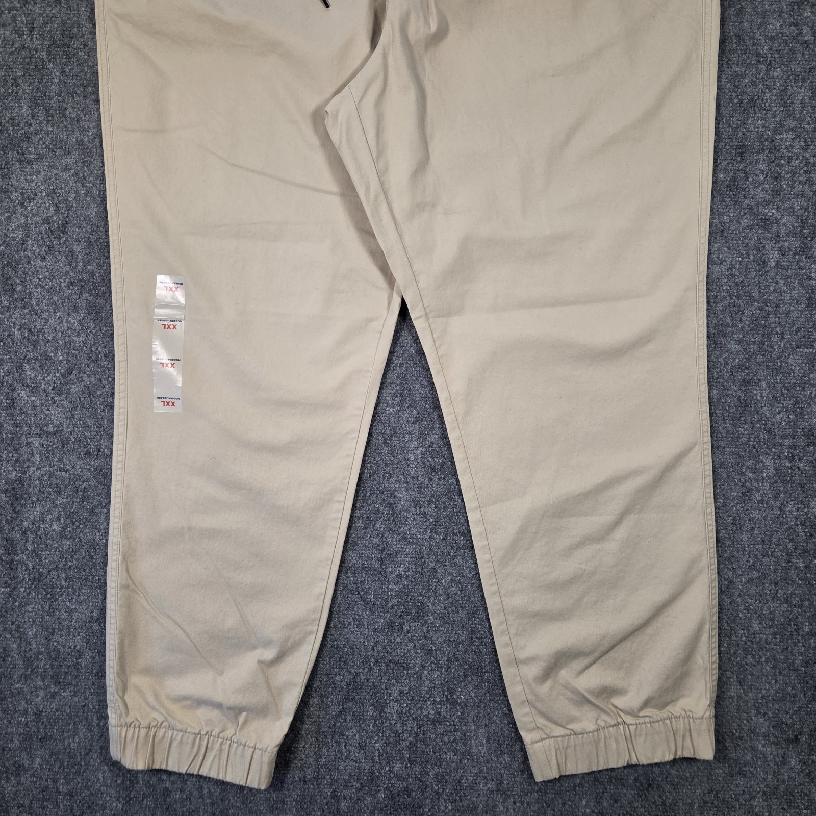NWT Old Navy Mens XXL Modern Jogger Built-In Flex Oak Branch Beige 2XL Pants