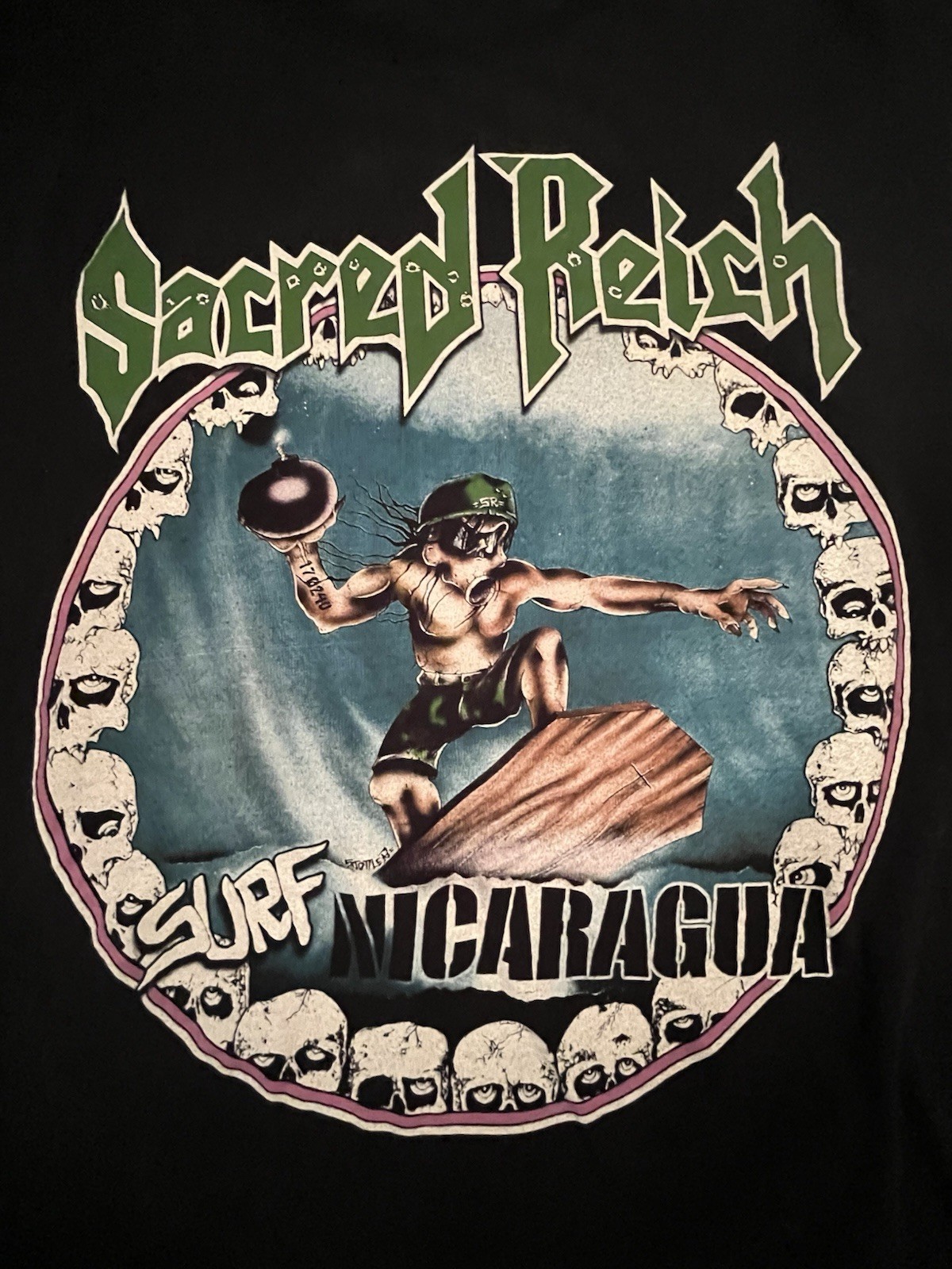SACRED REICH LARGE T SHIRT