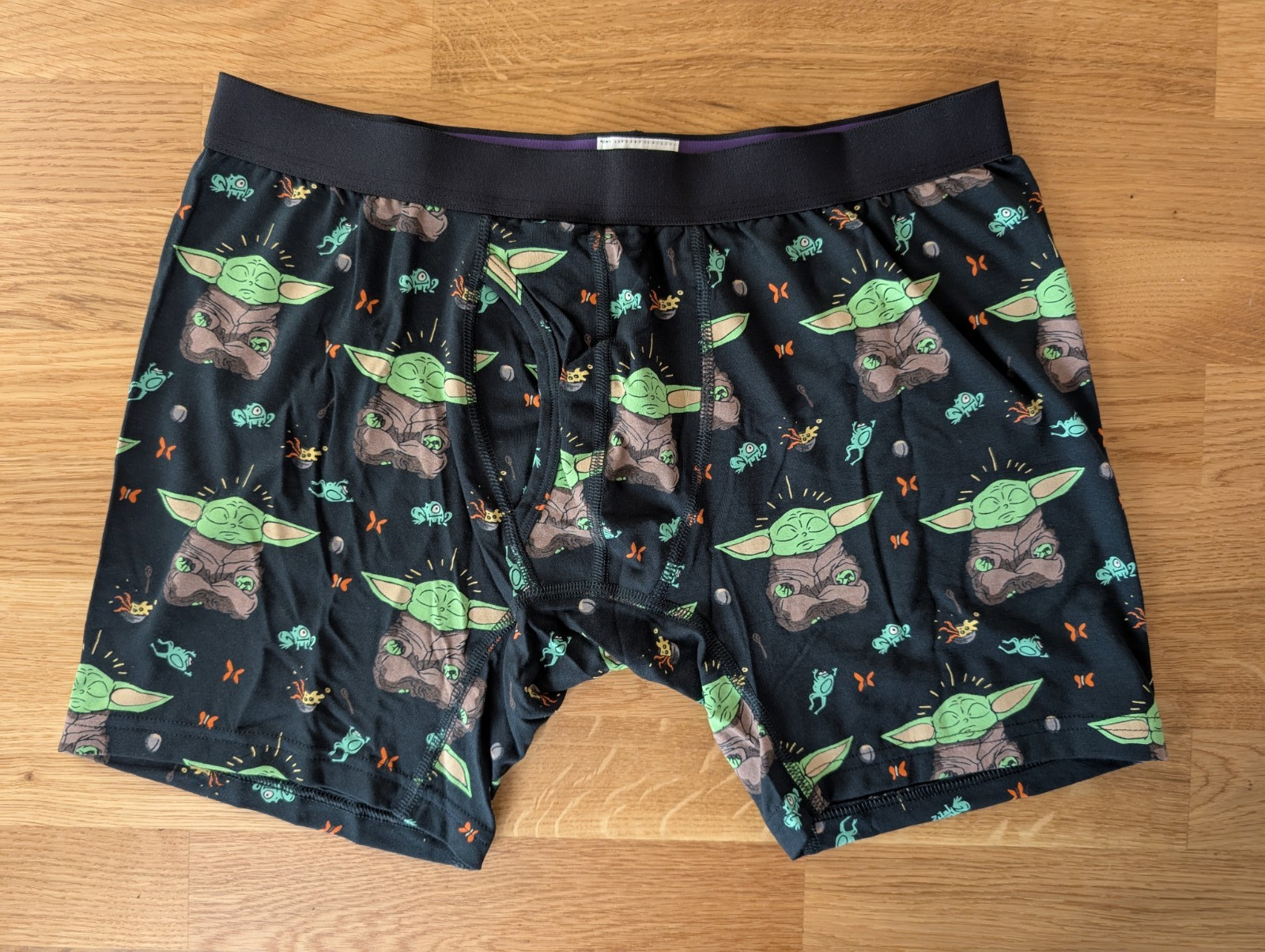 MeUndies x Star Wars “Grogu” Boxer Brief w/ Fly – Size M