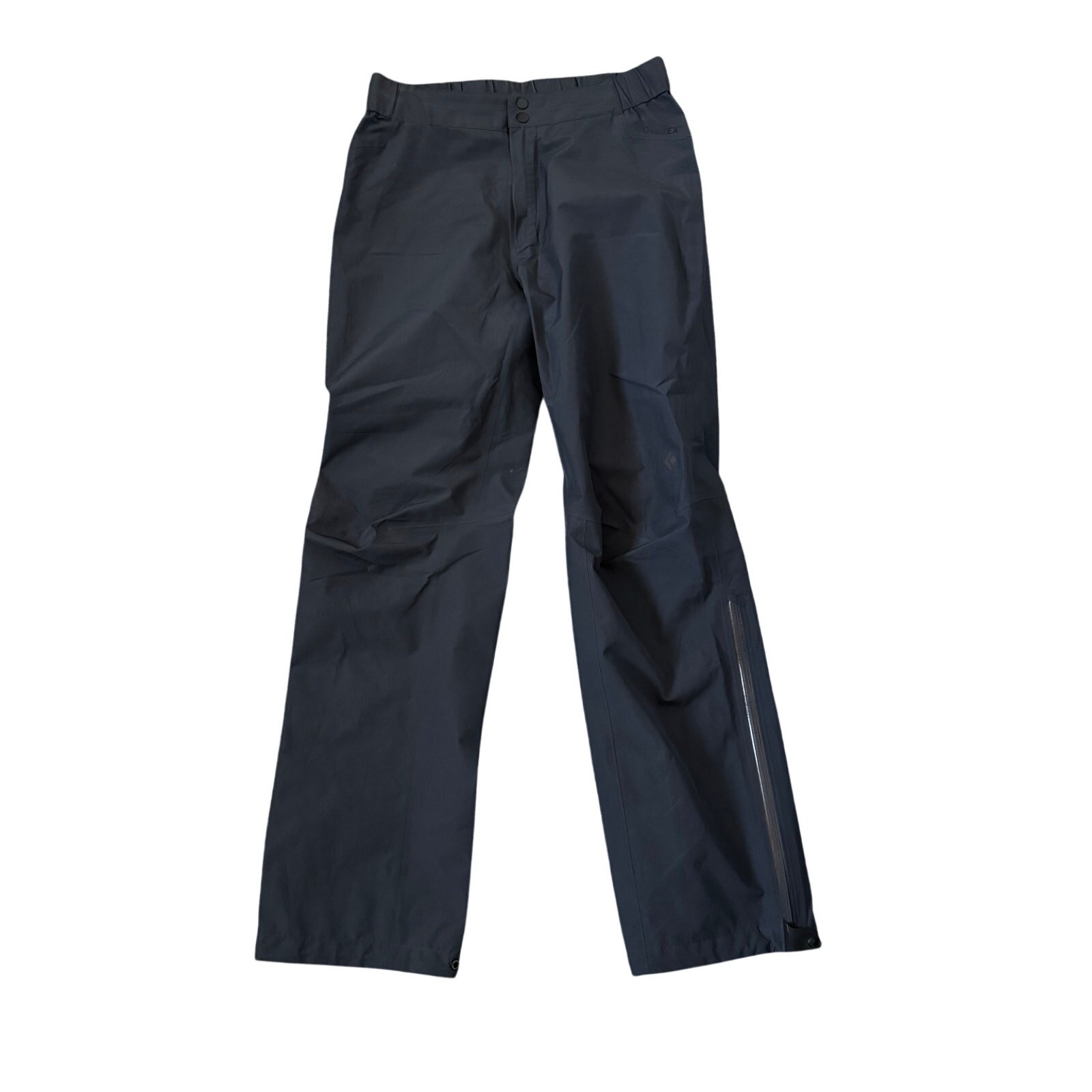Black Diamond Gore-Tex Pants Mens S Waterproof Windproof Running Zip Ankle