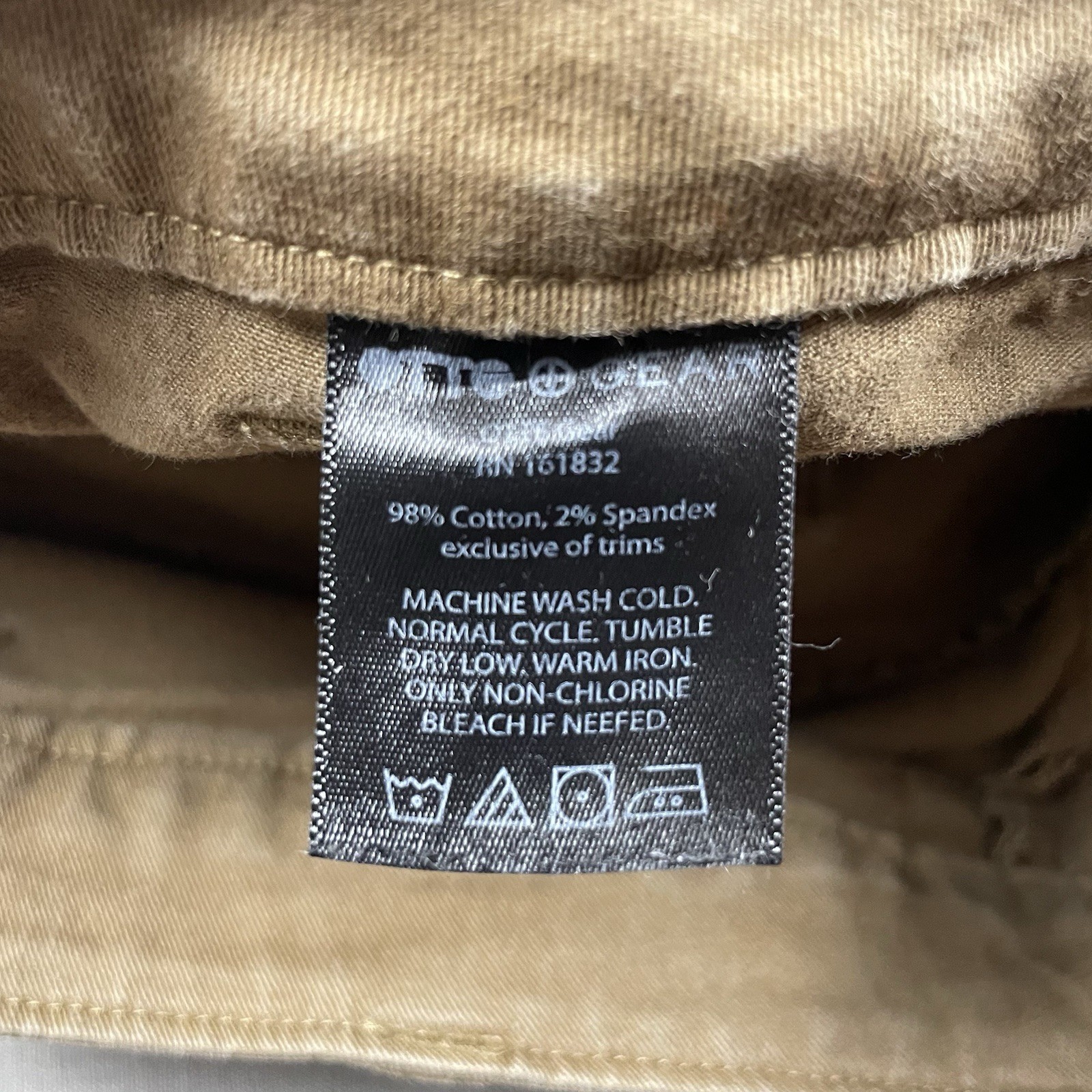 Otte Gear Capital Pants Men’s 32×32 (30×30) Brown Slim Straight Tactical Stretch