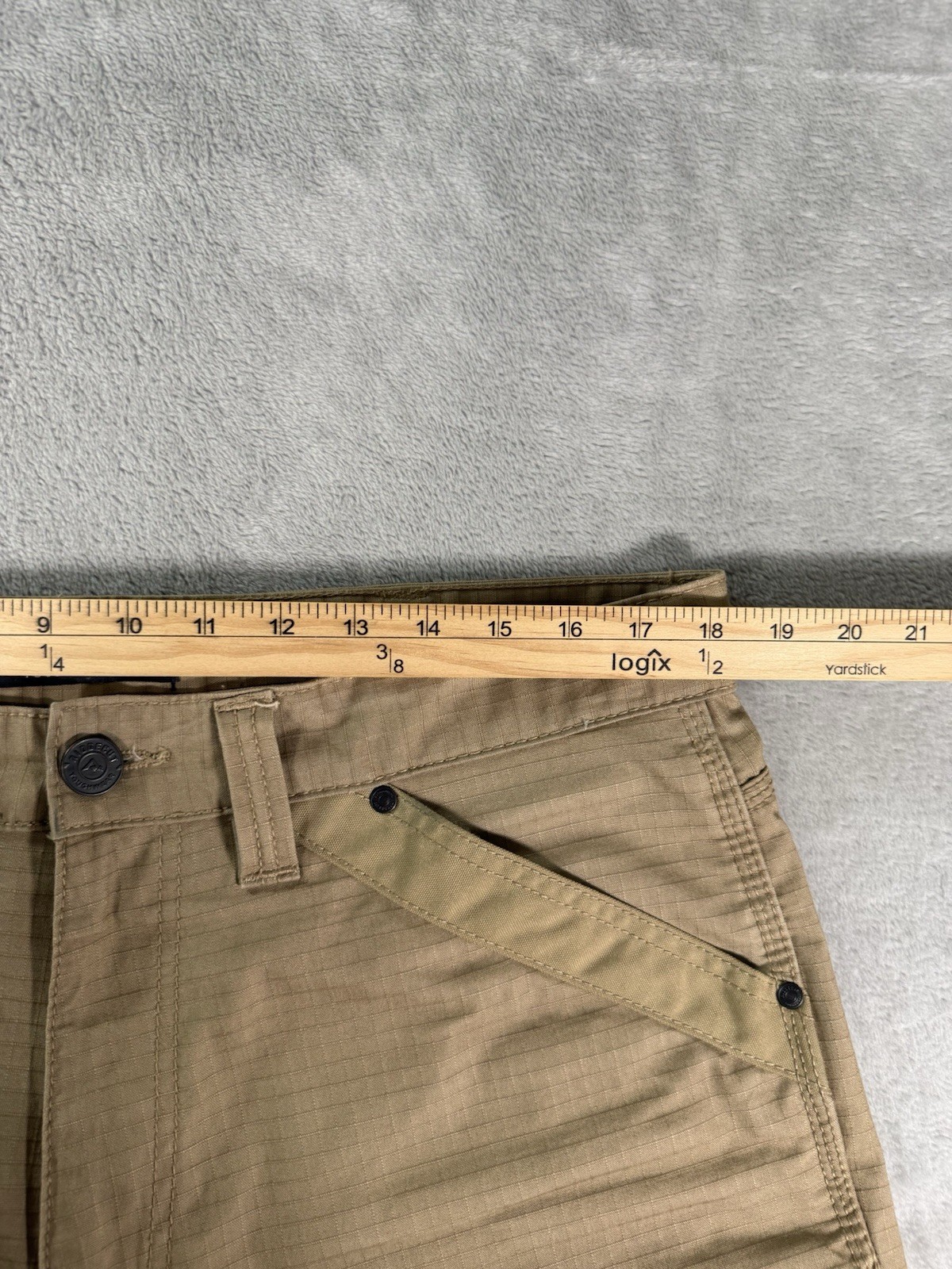 Ridgecut Pants Men’s 36×32 Tan Carpenter Ripstop Workwear