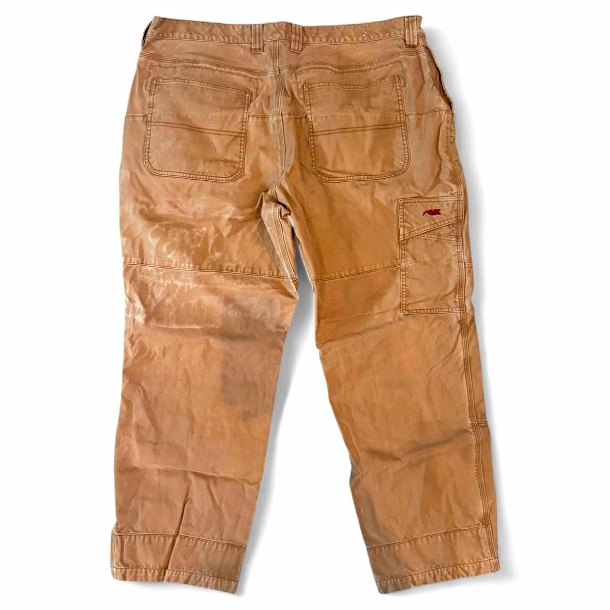 Mountain Khakis Men’s Brown Canvas Cotton Workwear Pants Relaxed Straight 42
