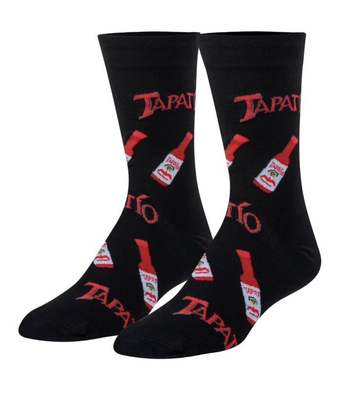 Mens Crew Socks TAPATIO SALSA PICANTE Black – NWT