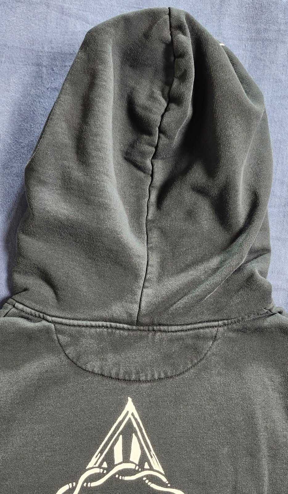 Asphalt Men’s Hoodie Sweatshirt Color Black Eye Logo Size Medium