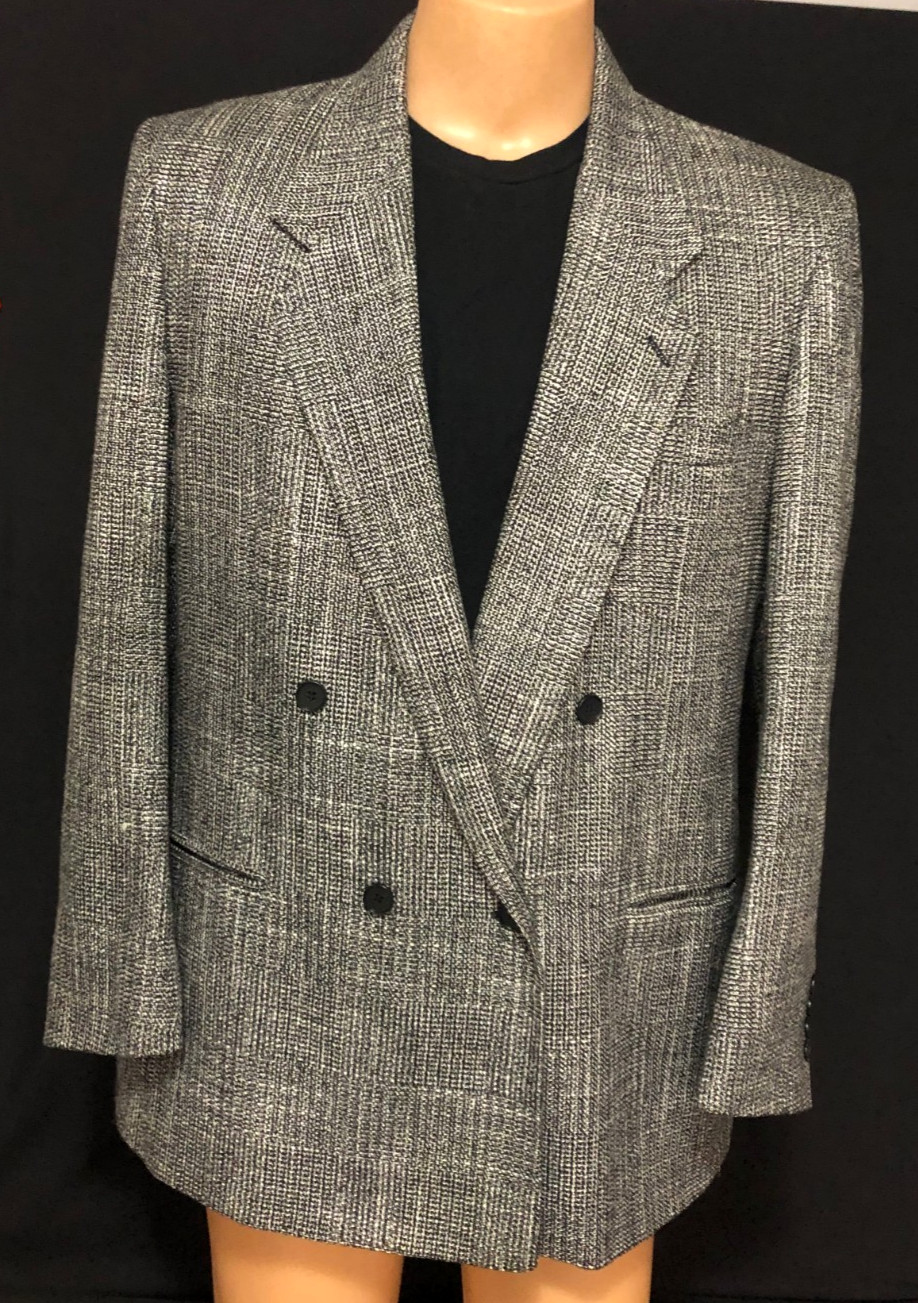 VTG 90s Raffinati Double Breasted Blazer Sport Coat Men’s 46 Made in USA
