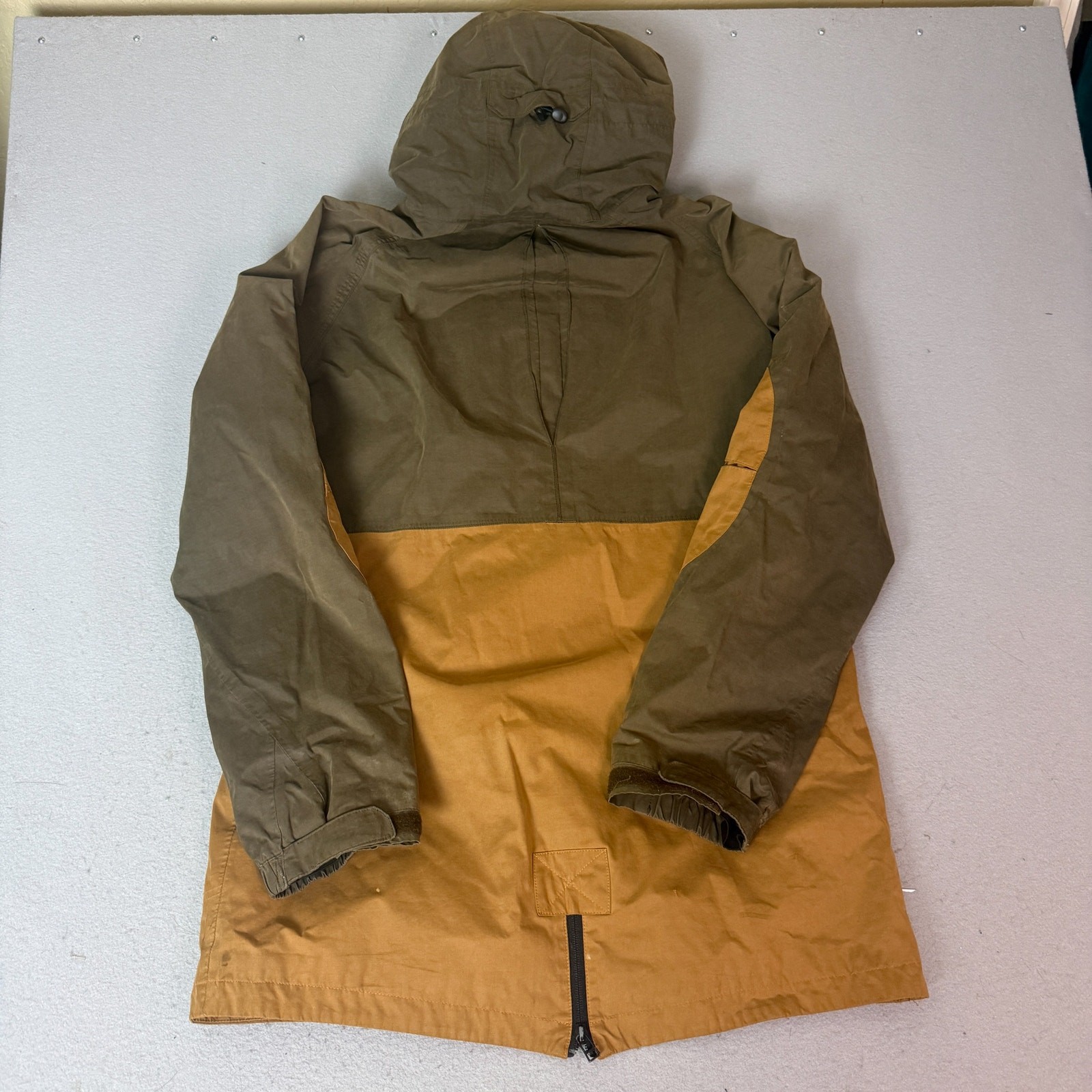 Analog Burton PLA Snowboard Jacket Men’s L Brown Tan Photo Lined Hooded