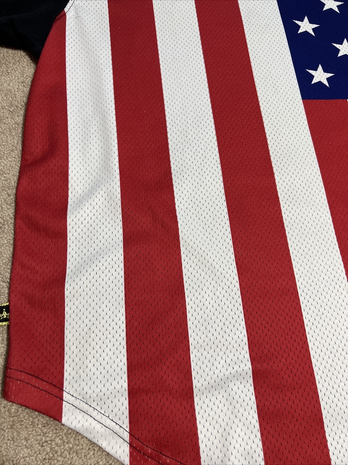 Maxi Milian Tshirt Stars And Stripes Large Short Sleeve