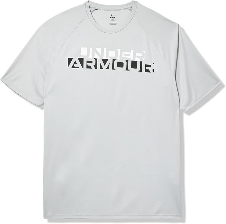 Under Armour Men’s UA Tech Velocity Short Sleeve T-Shirt (Mod Gray)