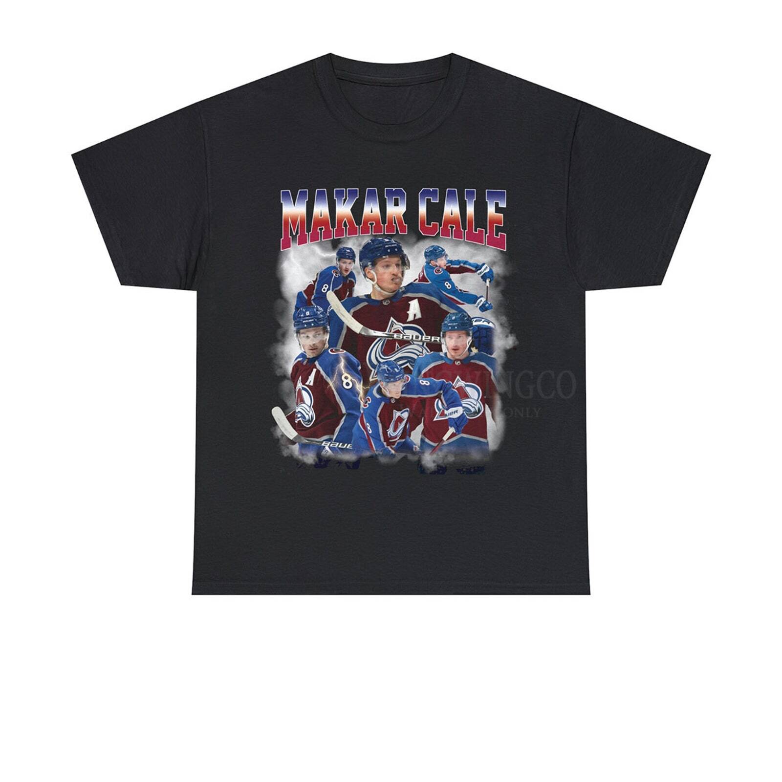 Cale Makar Vintage Bootleg Tee, Cale Makar Vintage Graphic Shirt