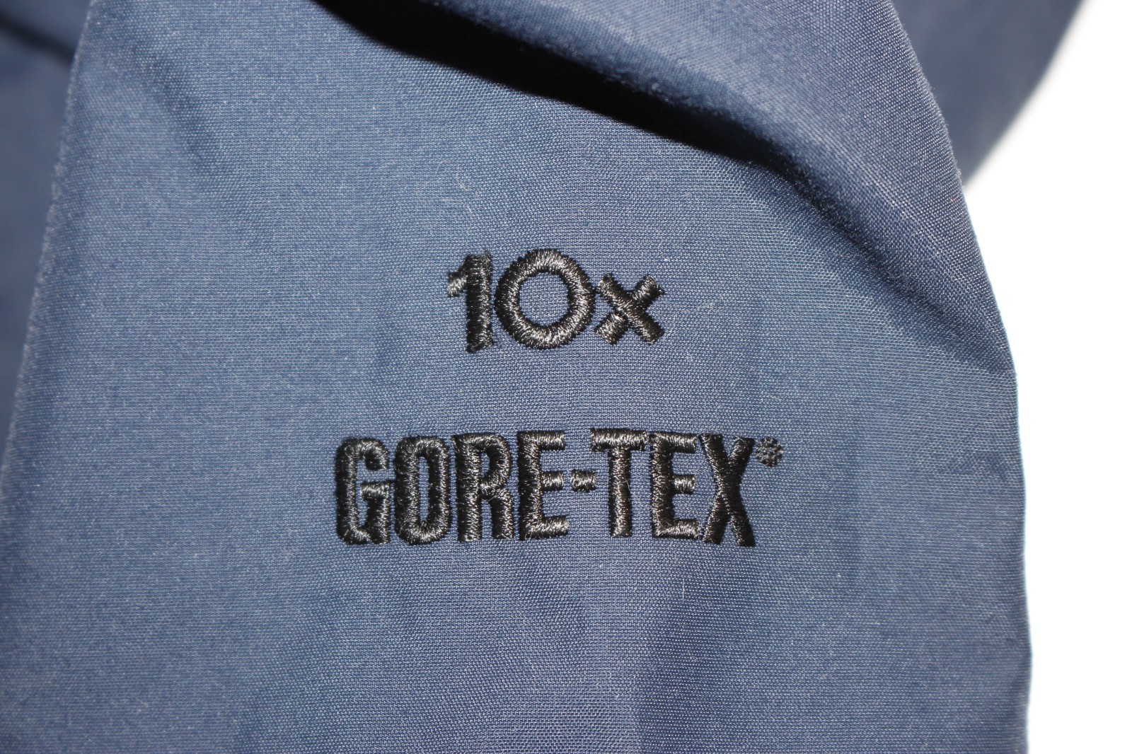 Vintage 10X Gore Tex Rainwear Jacket Men’s 2XL Tall Rain Windbreaker Hooded Blue