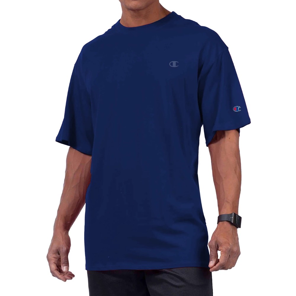 Champion Big & Tall Men’s Classic Jersey Tee Shirt, Sizes LT – 6XL, Color Option