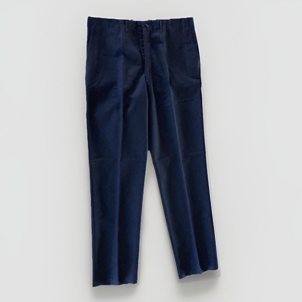 UNIVERSAL Durapress Industry Men’s Work Trousers Flat Front Navy Blue 36×34 NWT