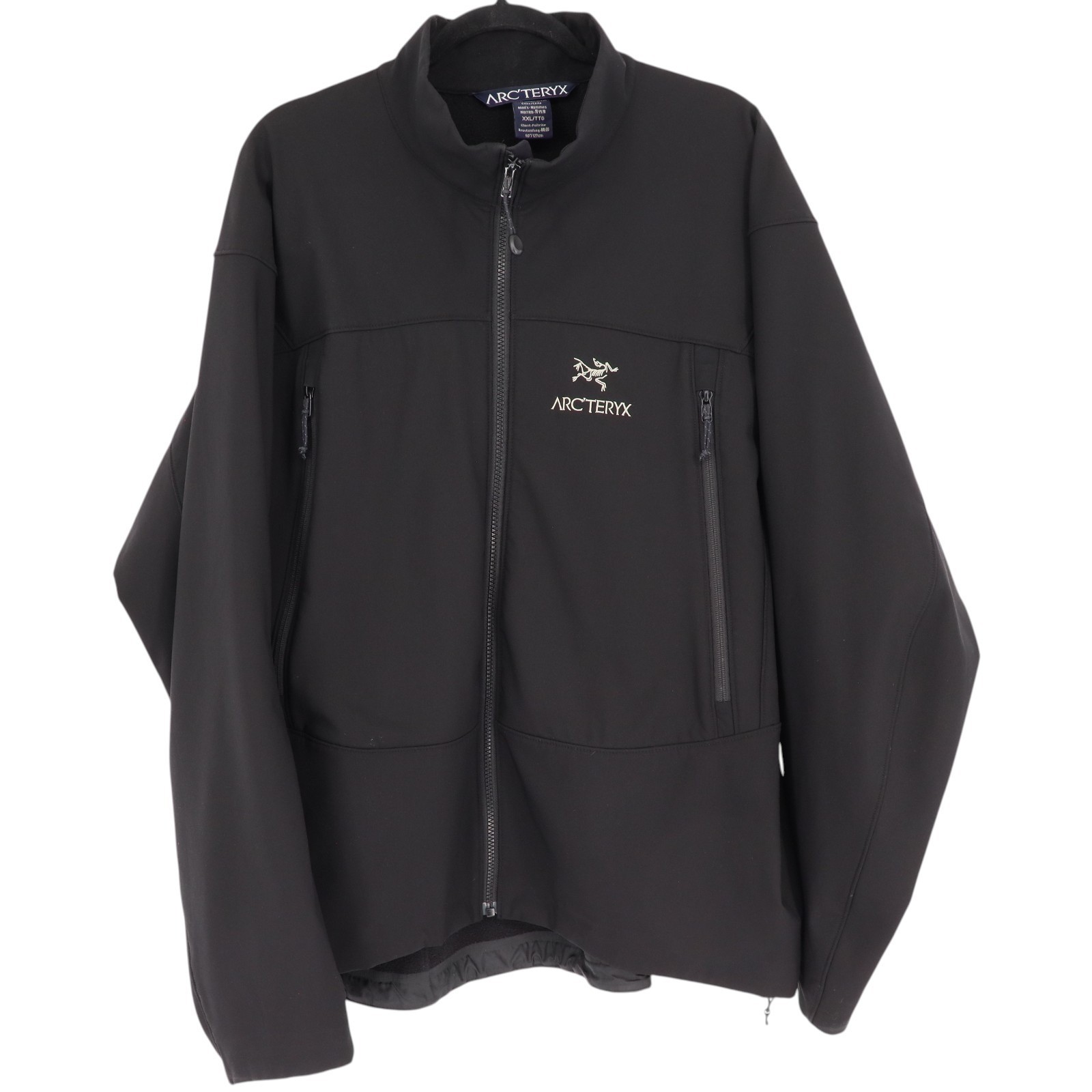 Vintage Arcteryx Gamma MX Polartec Softshell Jacket Mens Size XXL Black Full Zip
