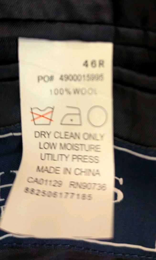 Men’s Chaps Navy Blue Blazer 46R