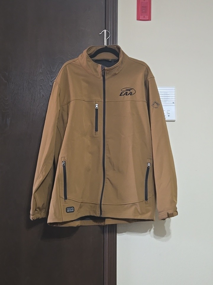 Oshkosh EAA DDX DRI-DUCK Brown Motion Softshell Jacket Men’s XXL All Weather